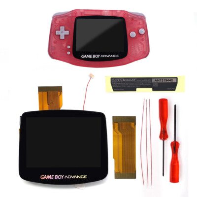 Drop In GBA V5 IPS LCD Laminated Backlight Screen Kits For Game Boy Advance GBA