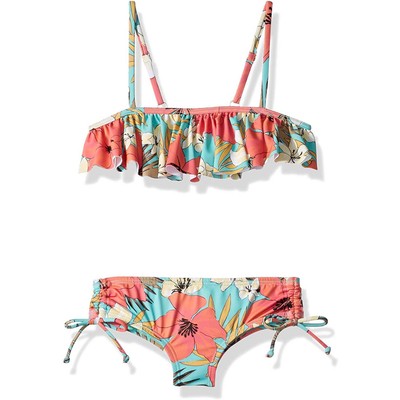 

Billabong Girls Big Aloha Sun Flutter - комплект для плавания из двух предметов, м/мятный,  лет, Mo/mint