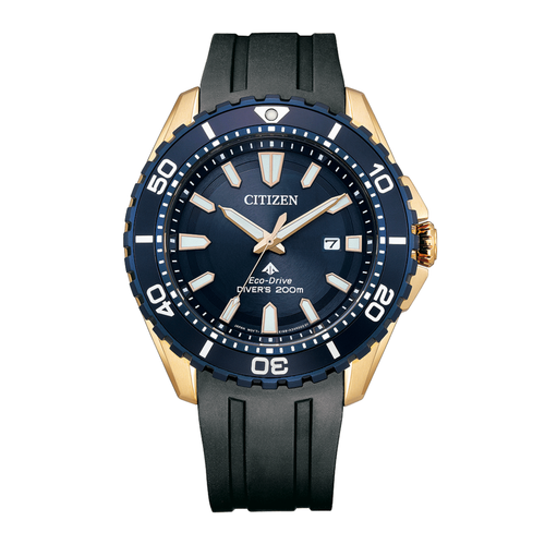 Pre-owned Citizen Promaster Marine Series Eco-drive Watch Bn0196-01l Usus