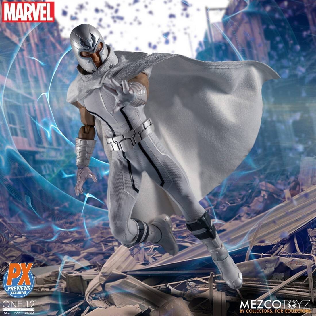 Mezco Toyz One:12 PX限定 X-Men ホワイト マグニートー 1/12 Mezco Toyz X-Men White Magneto PX 1/12 Action Figure
