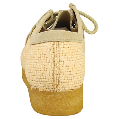 CLARKS ORIGINALS CLARKS ORIGINALS WALLABEE MENS NATURAL WALLABEE SHOES - 7 UK