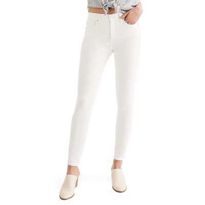 Женские брюки Treasure Bond с завышенной талией, белые, 27