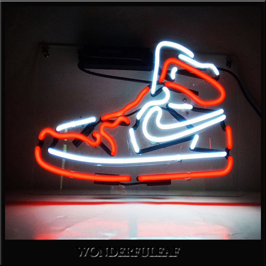 light up nike sign