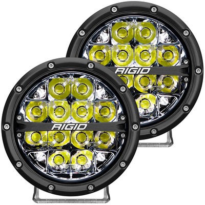 Rigid Industries  360 Series 6'' LED Driving Fog Light White Backlight Pair 36200