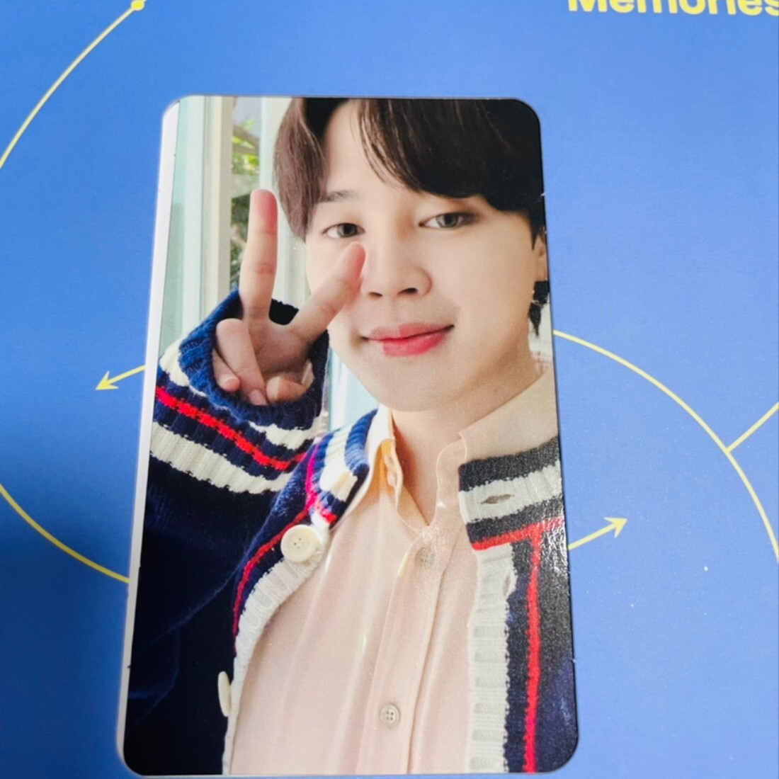 BTS Memories of 2021 BLU RAY OFFICIAL Jimin PHOTOCARD PC BTS Memories of 2021 BLU RAY OFFICIAL Jimin PHOTOCARD PC