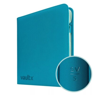 VaultX 1st Ed Premium Exo-Tec Zip Binder - 12 Pocket 480 Cards - Pokemon TCG SV5
