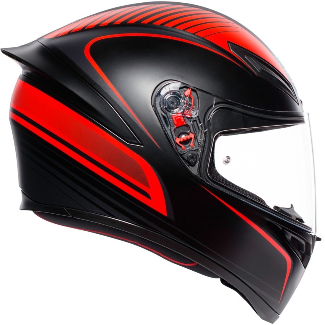 NEW #2019 AGV K-1 WARM UP WARMUP RED BLACK COLOUR MOTORCYCLE