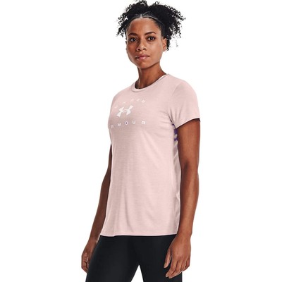 

Футболка с короткими рукавами Under Armour Tech Twist Arch, октановый/белый, средний, Octane/white, 1373080