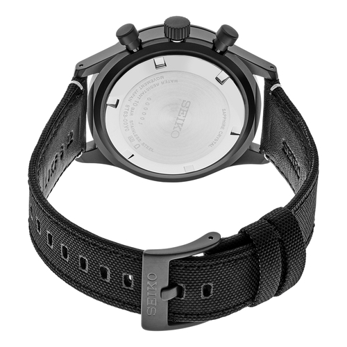 Pre-owned Seiko Selection Chronograph Quartz Watch Ssb417p1 Usus