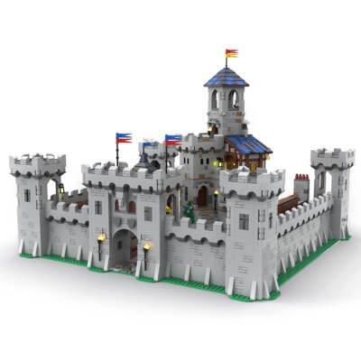 ZITIANYOUBUILD Modular Medieval Castle 4363 teile Konstruktionsspielzeug