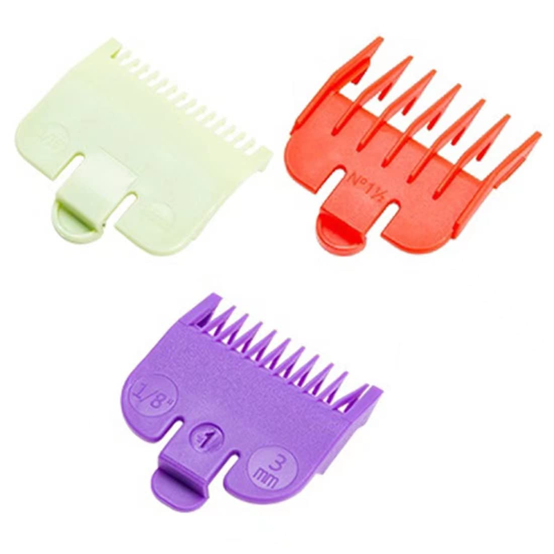 3 Pack 1/16 1/8 3/16 Hair Clipper Guards Fit Wahl Hair Clipp