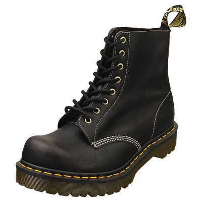 Pre-owned Dr. Martens 1460 Pascal Made In England Mens Ankle Boots In Charcoal Grey 10 Us In Gray