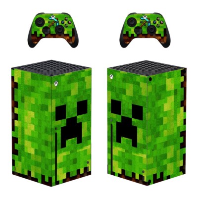 Minecraft XBox Series X Skin With Two Controller Skins