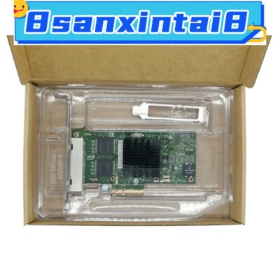 Intel I350-T4V2 i350-T4 PCIe x4 Ethernet Adapter NIC Network Quad Ports Card