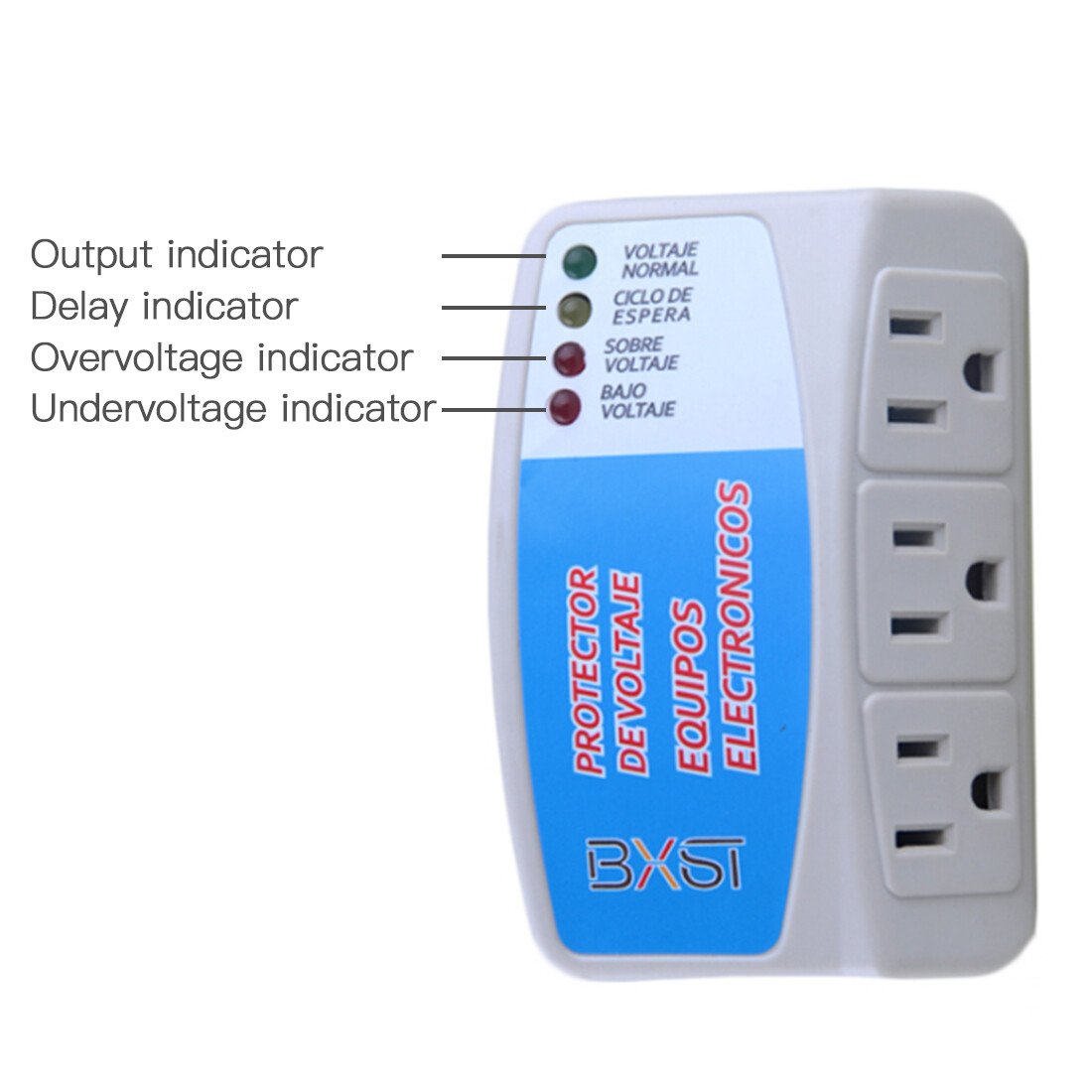 US Voltage Power Surge Protector 120V Refrigerator Brownout Appliance