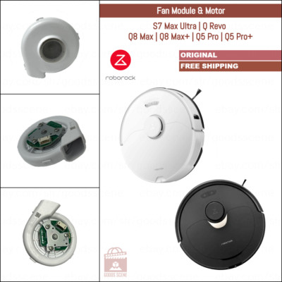 Roborock S7 Max Ultra Q Revo Q8 Max Q5 Pro+ Original Parts Fan Motor 5400Pa