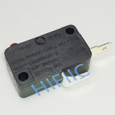 1/5PCS YUYANG LF-10-02 Micro Limit Switch 2 Pins 16A 125/250VAC Normally Open