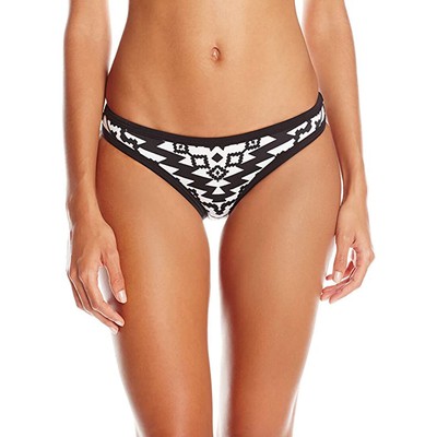 Купальник Seafolly Womens Scuba Hipster Bikini Bottom, Kasbah Черный/белый, 2 шт.