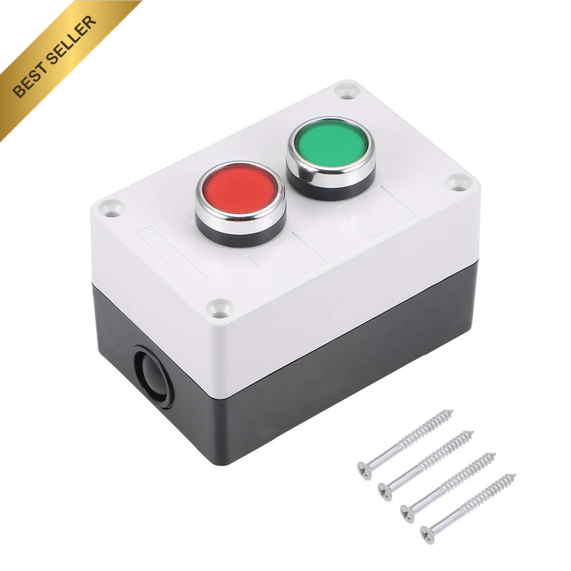 Push Button Switch Station Momentary NC NO Red Green Switches 415V 10A