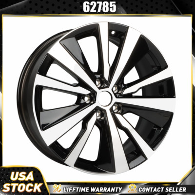 19''   Machined Black Wheel For Nissan Altima 2019-2022   OEM Quality Rim 62785