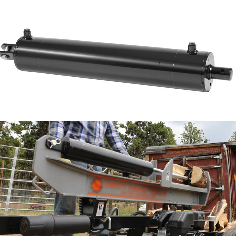5"x24" Log Splitter Hydraulic Cylinders Double Acting 5" Bore 24" Stroke 2" Rod