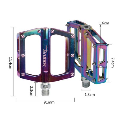 Radfahren Pedale Reiten Komponente Teile MEIJUN Mountainbike Aluminiumlegierung