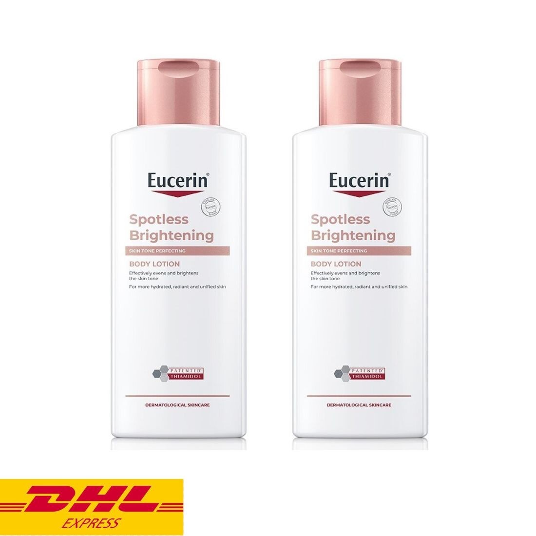 2x Eucerin Spotless Brightening Body Lotion Skin Tone