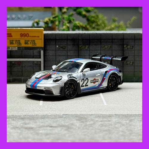 Porsche Martini Racing ミニカー型マウス 1/64スケール Tarmac Works x Schuco「ポルシェ911 RSR 
