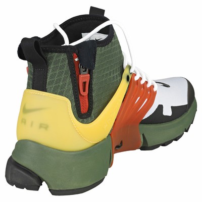 NIKE NIKE AIR PRESTO MID UTILITY HERREN GREEN MULTICOLOUR SNEAKER MODE - 44 EU