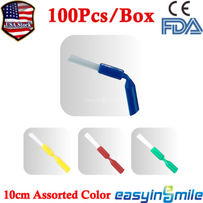 100Pcs Dental Disposable Micro Brush Bendable Applicator Eyelash Microbrush Tips
