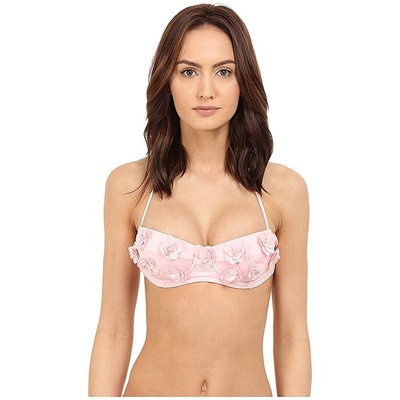 

Топ Kate Spade New York Spring 17 с лямкой на косточках, розовый, SM (США 2–4), Pastry pink
