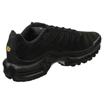 Pre-owned Nike Air Max Plus Womens Fashion Sneakers In Black - 7.5 Us