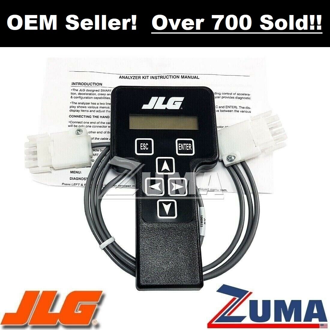 NEW JLG Analyzer/Diagnostic Tool w/ INSTRUCTIONS 2901443/ 1600244
