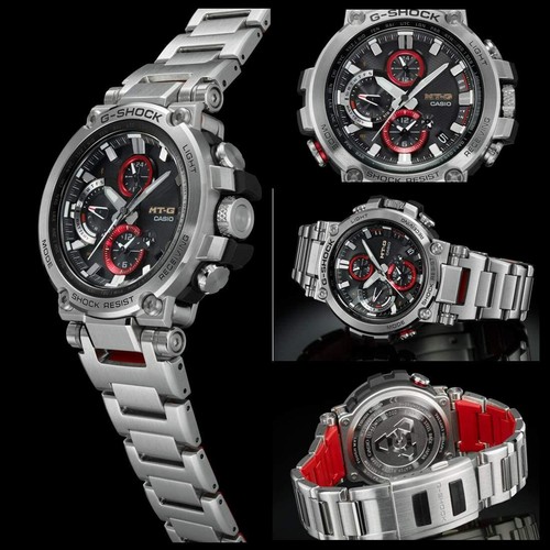 Pre-owned G-shock Casio  Mtg-b1000d-1ajf Multiband 6 Radio Wave Solar With Bluetooth