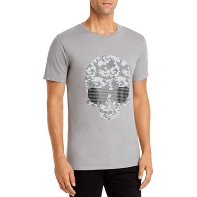 

Футболка Karl Lagerfeld Skull, серая, размер, Grey, KARL0124