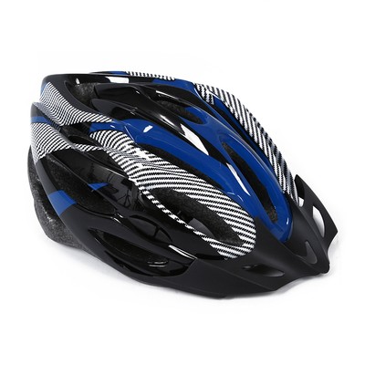 Casco Ciclismo Con Visera Azul Bici Bicicleta Mountain bike Helmet F7X9