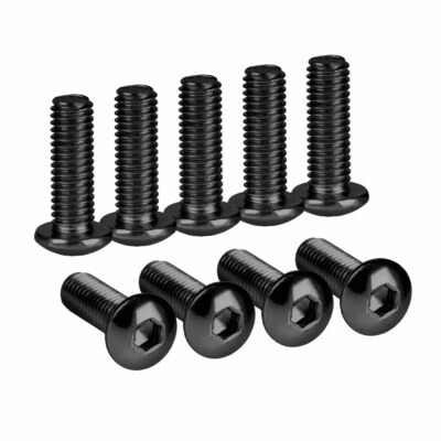 10PCS Aluminum Alloy M3 M4 M5 Colourful Anodizing Hex Socket Button Head Screws