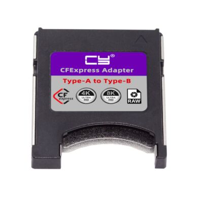 Cablecy  CFexpress Type-A to Type-B Memory Card Kit Case CFE CFA to CFB Adapter