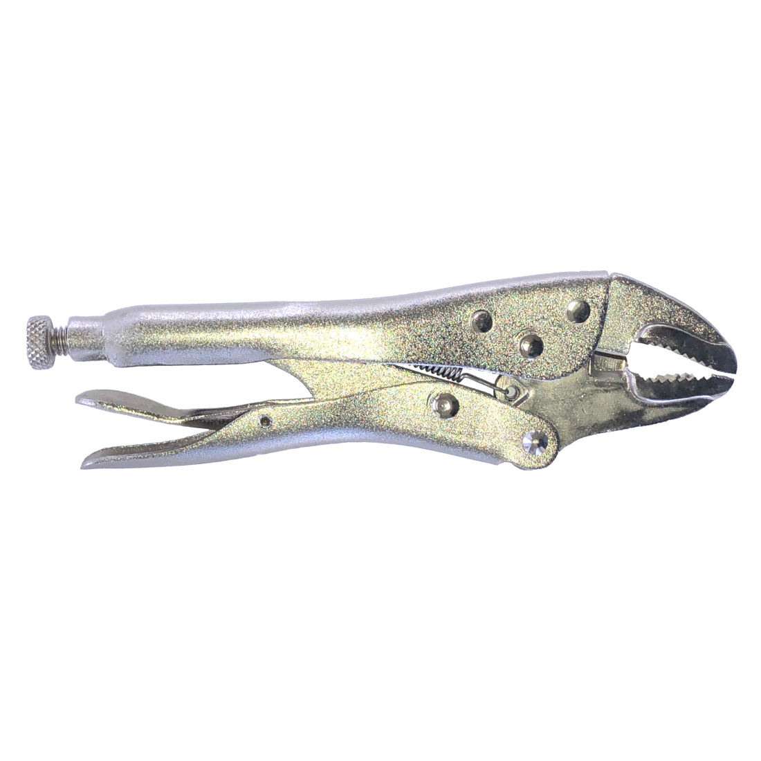 Locking Vice Grip Pliers 7" Inch Long Curved Jaw (Quality)