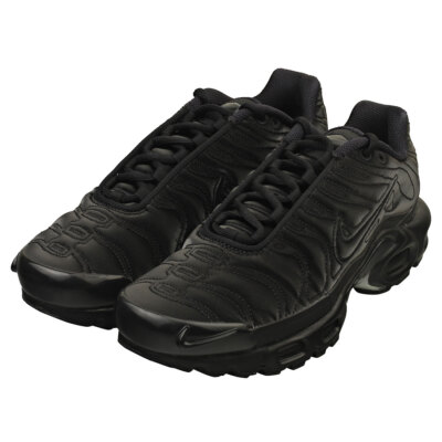 Pre-owned Nike Air Max Plus Womens Fashion Sneakers In Black - 7.5 Us