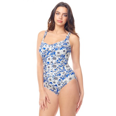 

Купальники Sea Sand с белым цветочным принтом и закрученной передней частью, White floral