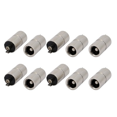 10pcs 5525JL80 5.5mm x 2.5mm DC Power Jack Adapter Female Connectorv