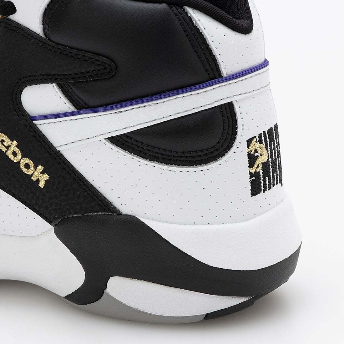 Pre-owned Reebok Shaq Attaq Footwear White Black 100032830 Men's Size