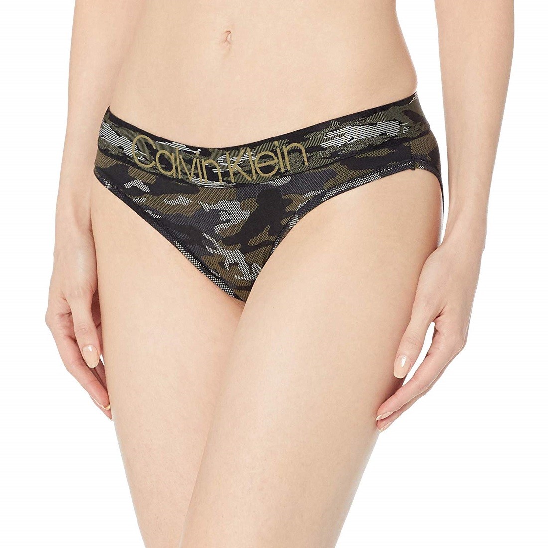 calvin klein camo bikini