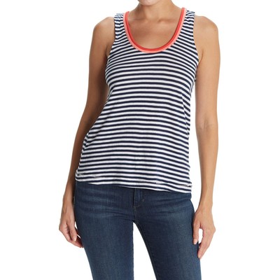 

Хлопковая майка Splendid Seaside Stripe, темно-синий/белый, размер, Navy/white