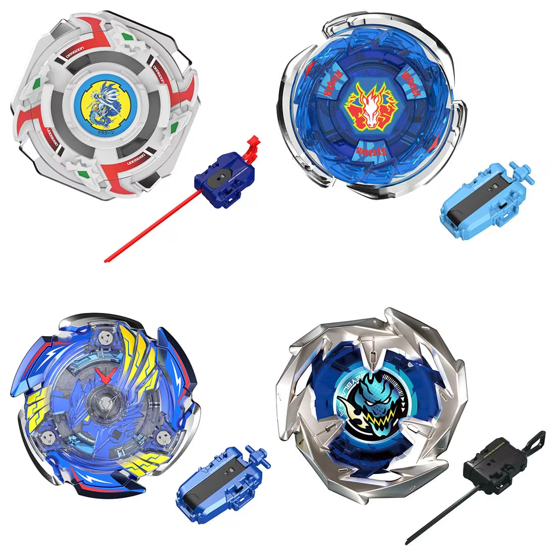 BEYBLADE X BX-00 25th Anniversary Set of 4 Takara Tomy BEYBLADE X BX-00 25th Anniversary Set of 4 Takara Tomy