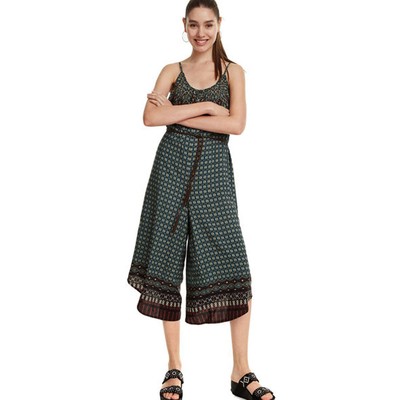 

Женский комбинезон Desigual Rasha, коричневый мульти, средний размер, Brown multi