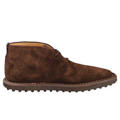 TOD'S TOD'S POLACCO MENS BROWN DESERT BOOTS - 10 UK