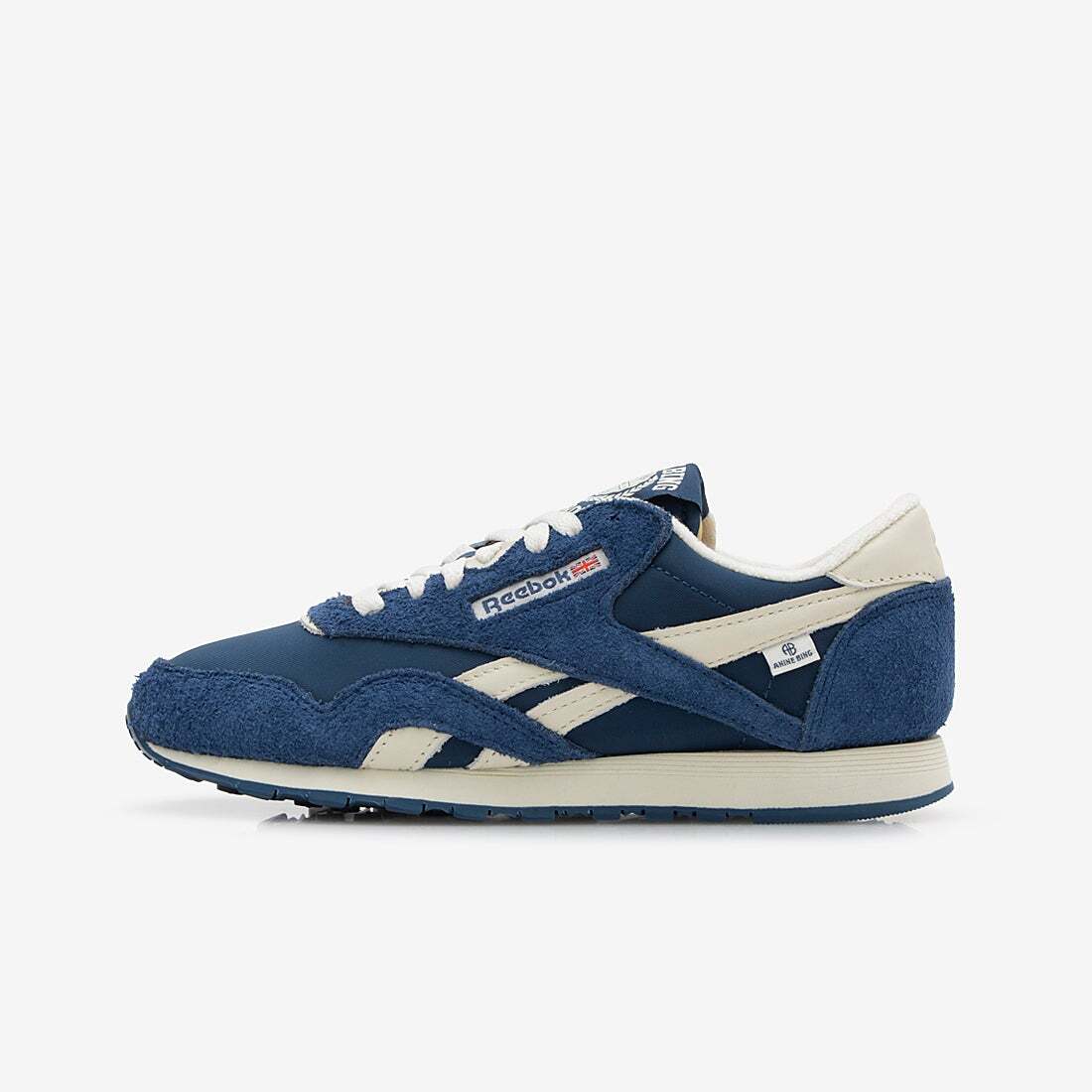 Pre-owned Reebok X Anine Bing Classic Nylon Navy Chalk 100200480 Men's Size