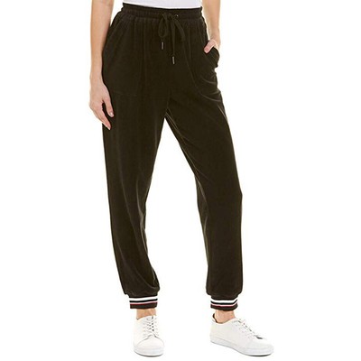 

Женские велюровые брюки-джоггеры Laundry by Shelli Segal L1KH8022SU, Черный, L1KF8022SU